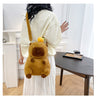 Kawaii Capybara Plush Backpack for Kids ATHLEXES