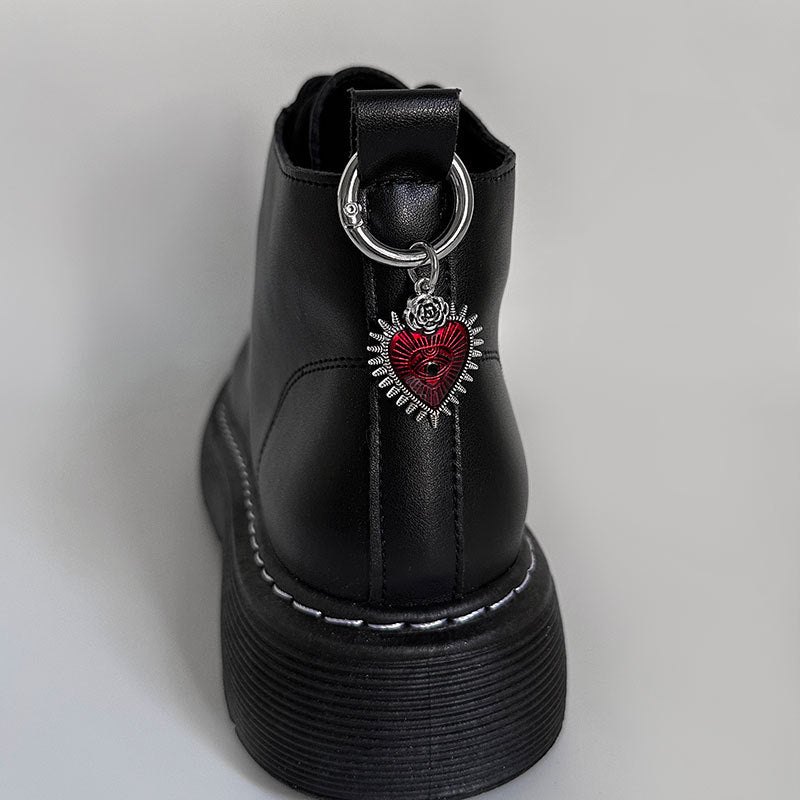 Chic Star and Heart Metal Shoe Buckles ATHLEXES