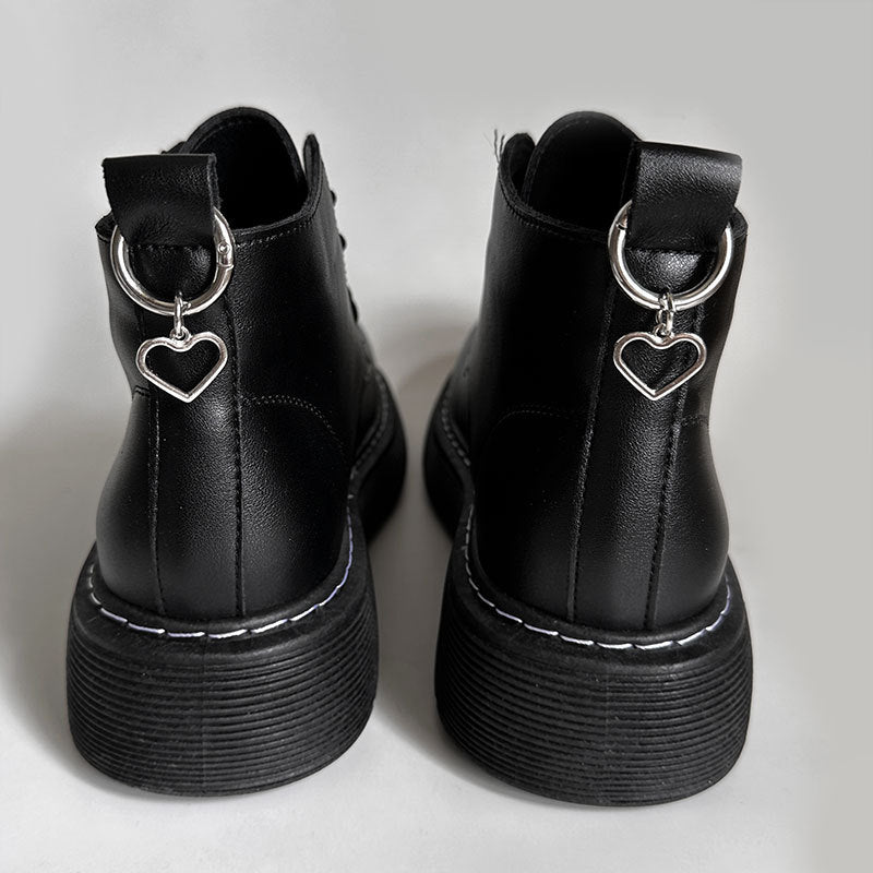 Chic Star and Heart Metal Shoe Buckles ATHLEXES