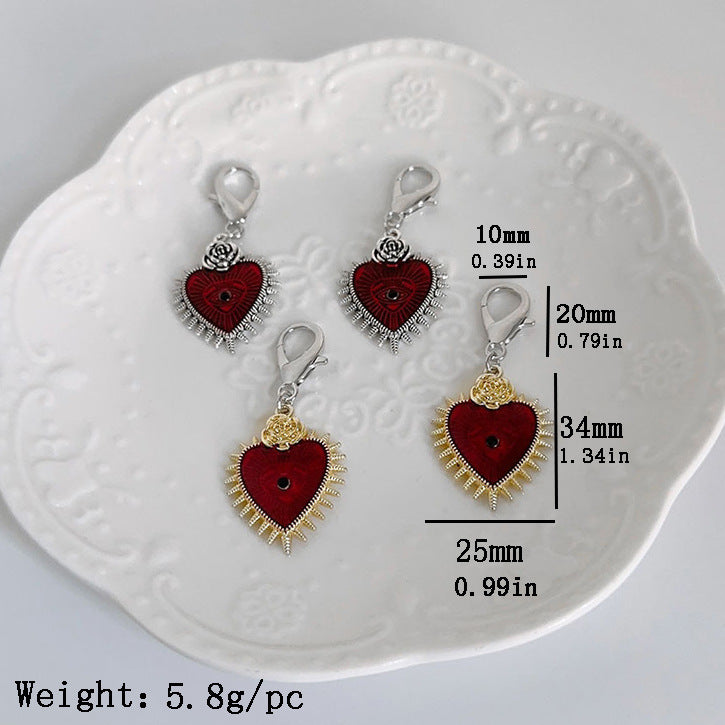 Chic Star and Heart Metal Shoe Buckles ATHLEXES