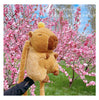 Kawaii Capybara Plush Backpack for Kids ATHLEXES