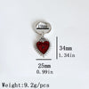 Chic Star and Heart Metal Shoe Buckles ATHLEXES