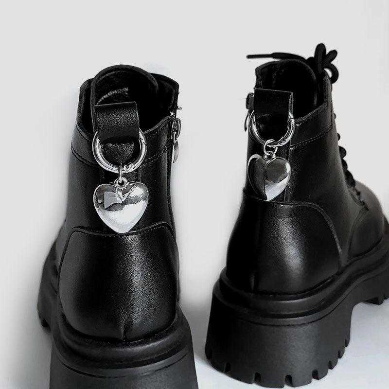 Chic Star and Heart Metal Shoe Buckles ATHLEXES