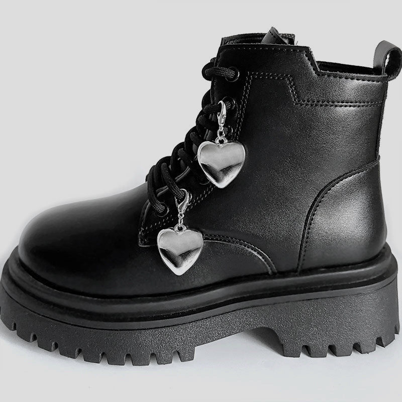 Chic Star and Heart Metal Shoe Buckles ATHLEXES