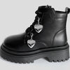 Chic Star and Heart Metal Shoe Buckles ATHLEXES