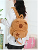 Kawaii Capybara Plush Backpack for Kids ATHLEXES