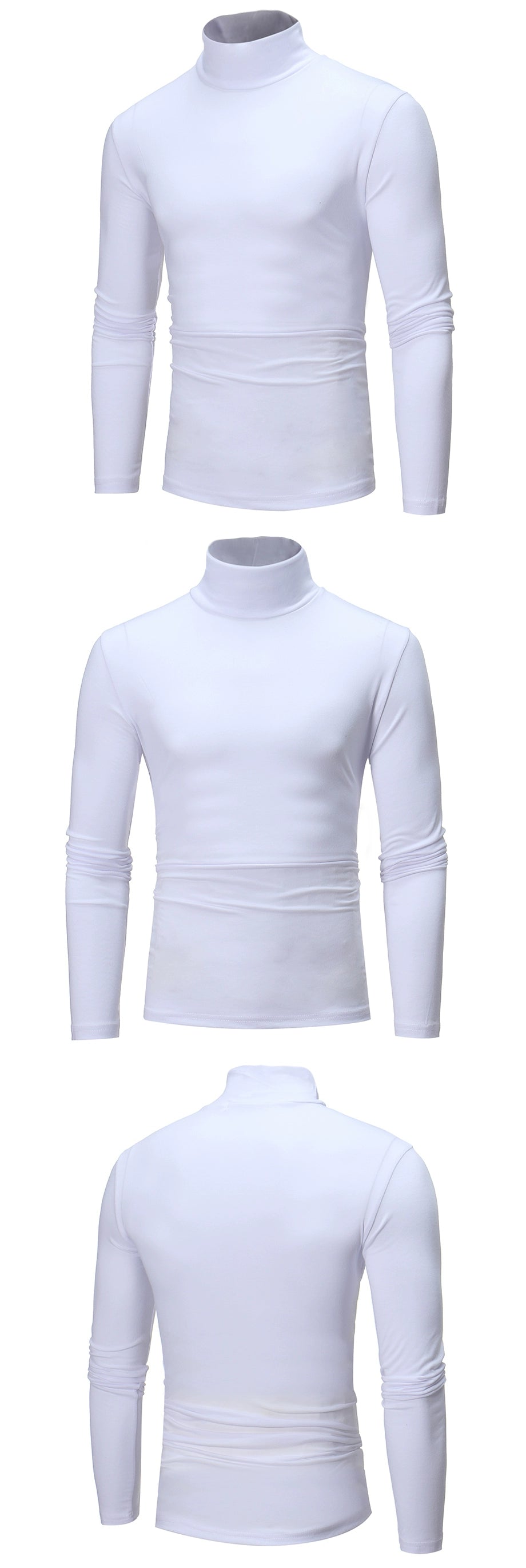 Sleek Casual Basic Turtleneck ATHLEXES