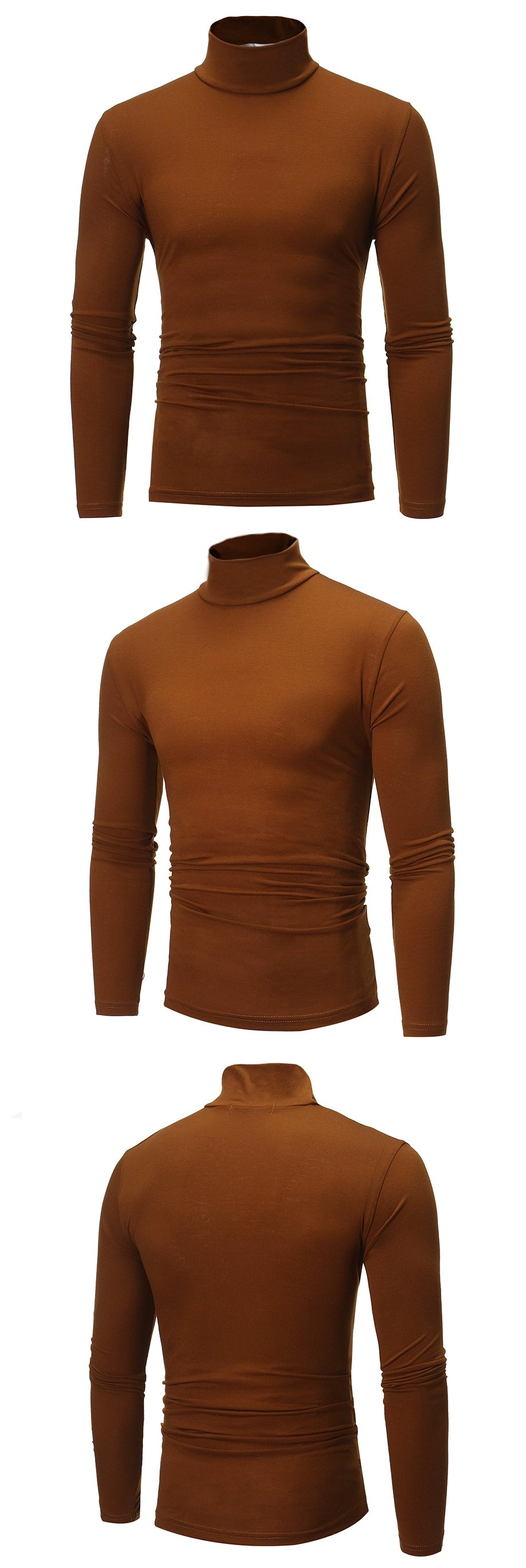 Sleek Casual Basic Turtleneck ATHLEXES