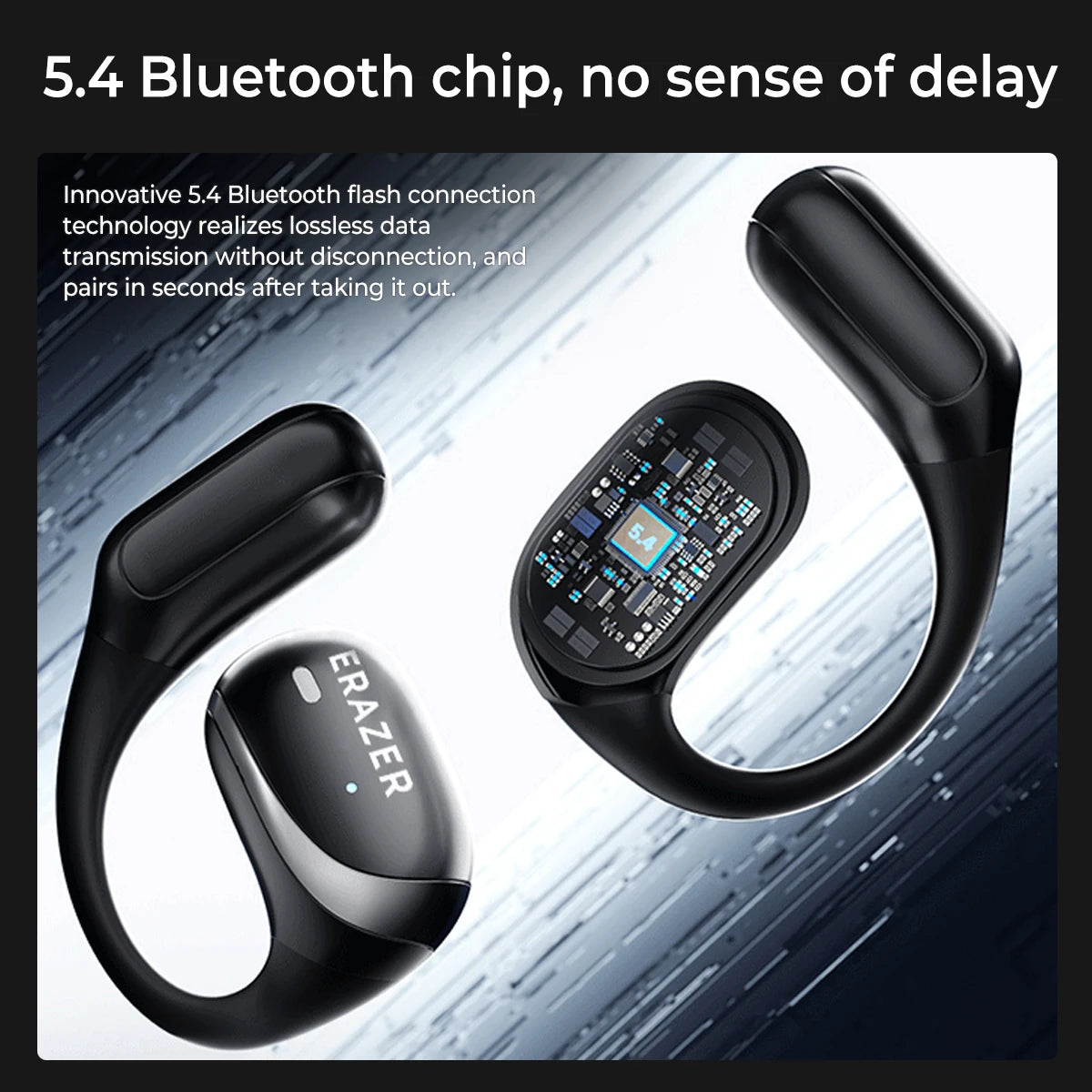 ERAZER X9 Sports Bluetooth 5.4 Earphones with Mic ATHLEXES