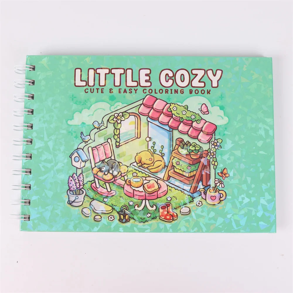 Cozy Vibes Adult Coloring Book ATHLEXES