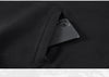 Men's Techwear Cyberpunk Zip Up Hoodie with High Neck Mask ATHLEXES
