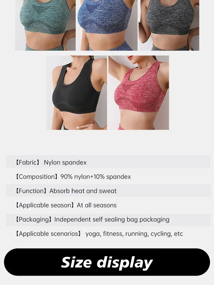 AirFlow Push Up Sports Bra for Women ATHLEXES