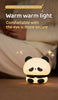 Panda Glow Touch Night Light - USB Rechargeable Silicone Lamp ATHLEXES