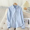 Autumn Chic Striped Cotton Oxford Shirt ATHLEXES
