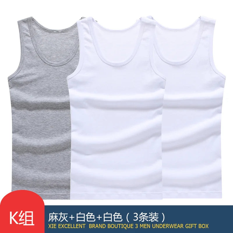 Cotton Muscle Vest Pack for Men ATHLEXES