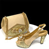 Royal Blue Elegance: Venus Chan Heel & Bag Set ATHLEXES