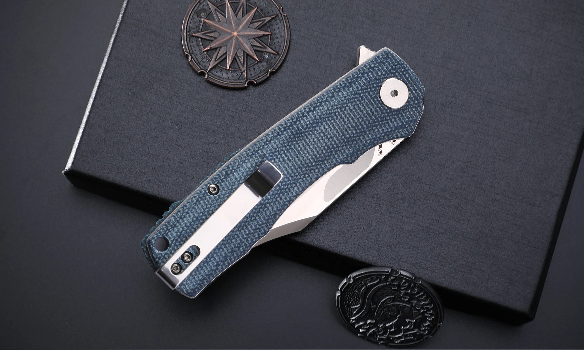 Petrified Fish PFP03 Premium Folding Knife  K110 Steel ATHLEXES