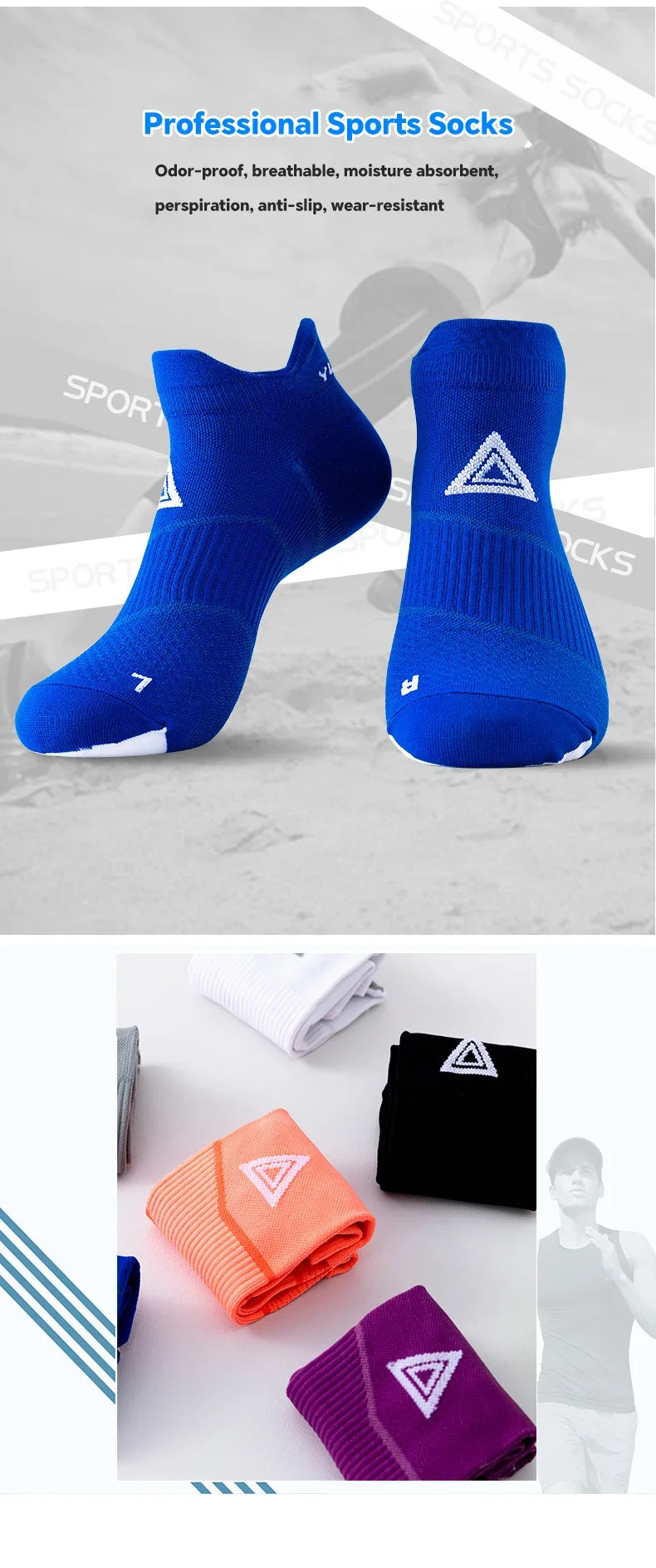 AllSeason RunDry Performance Sports Socks ATHLEXES