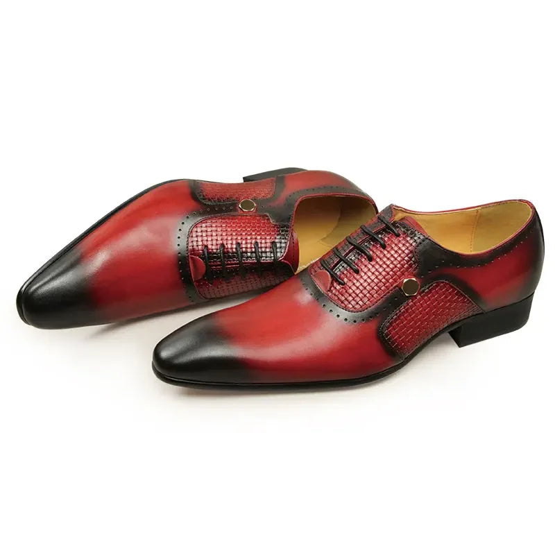 Elegant Lace-Up Oxford Shoes for Men ATHLEXES