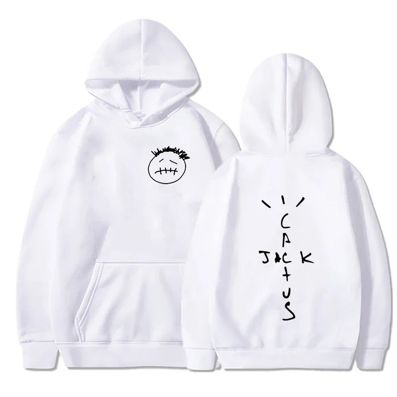 Cactus Jack Hip Hop Oversized Unisex Hoodie ATHLEXES