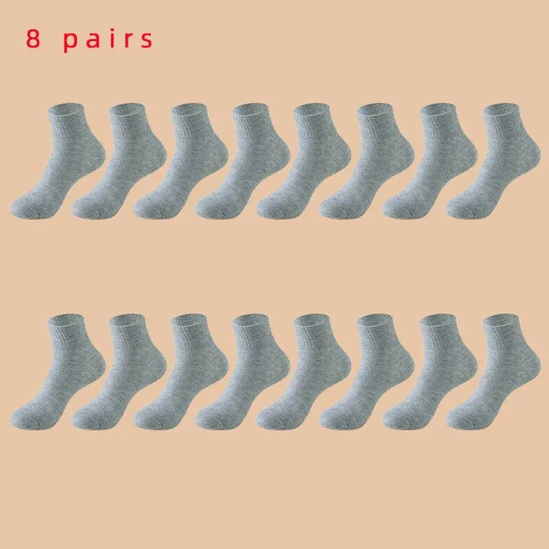 CozyCotton Unisex Business Crew Socks Set ATHLEXES