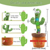 Singing Cactus Toy with LED and 120 Fun Songs ATHLEXES