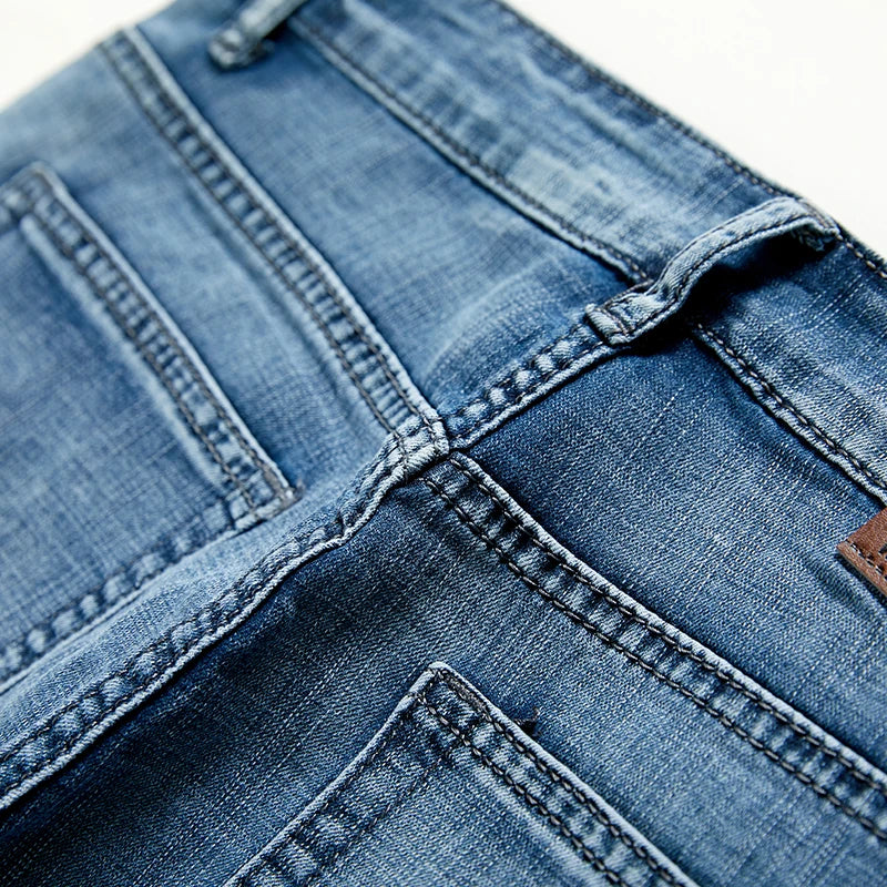 WTHINLEEC Menâ??s Classic Summer Denim Shorts ATHLEXES