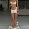 Sheer Elegance Floral Mesh Maxi Dress ATHLEXES