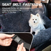 Plush Car Nest Travel Car Kennel Removable And Washable Pet Car Nest Portable Car Seat Dark Gray Extra Large Can Sit Double Pet ATHLEXES