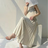 LuxeFlow Chiffon Maternity Dress ATHLEXES