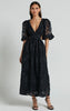 Elegant Lace Embroidered Summer Dress ATHLEXES