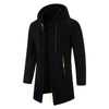 Urban Luxe Zippered Hoodie: Oversized Black Winter Sweatwear ATHLEXES