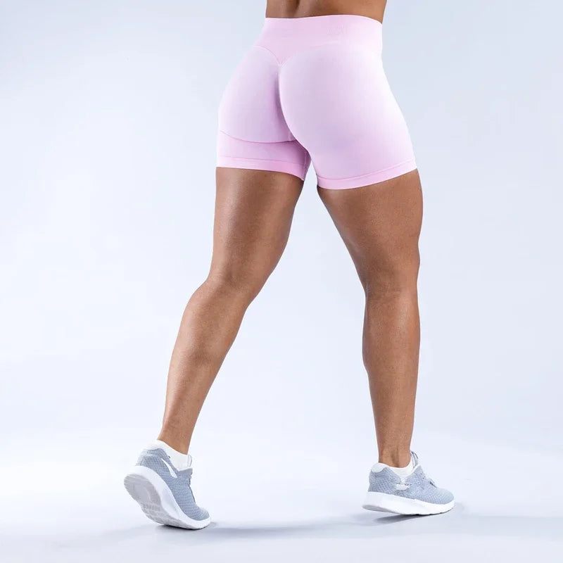 SleekFit Seamless Yoga Shorts for Active Women ATHLEXES