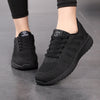 Breathable Mesh Lace-Up Sneakers for Women in Pink, Black, White ATHLEXES