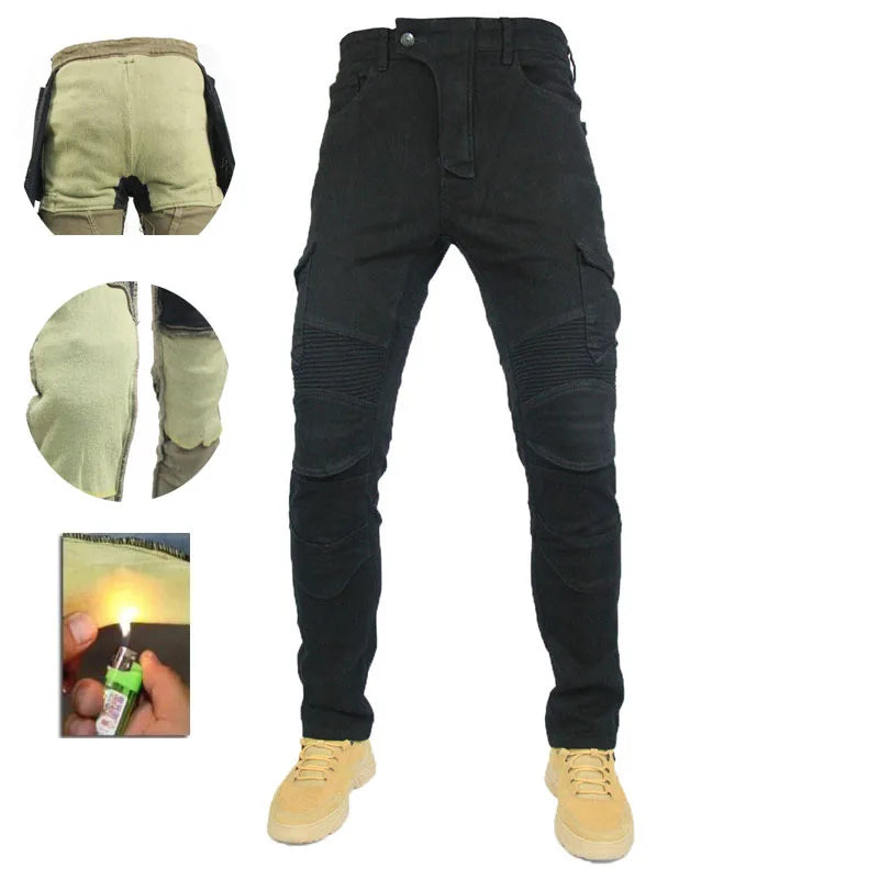 KevlarGuard Men's Motorcycle Riding Jeans ATHLEXES