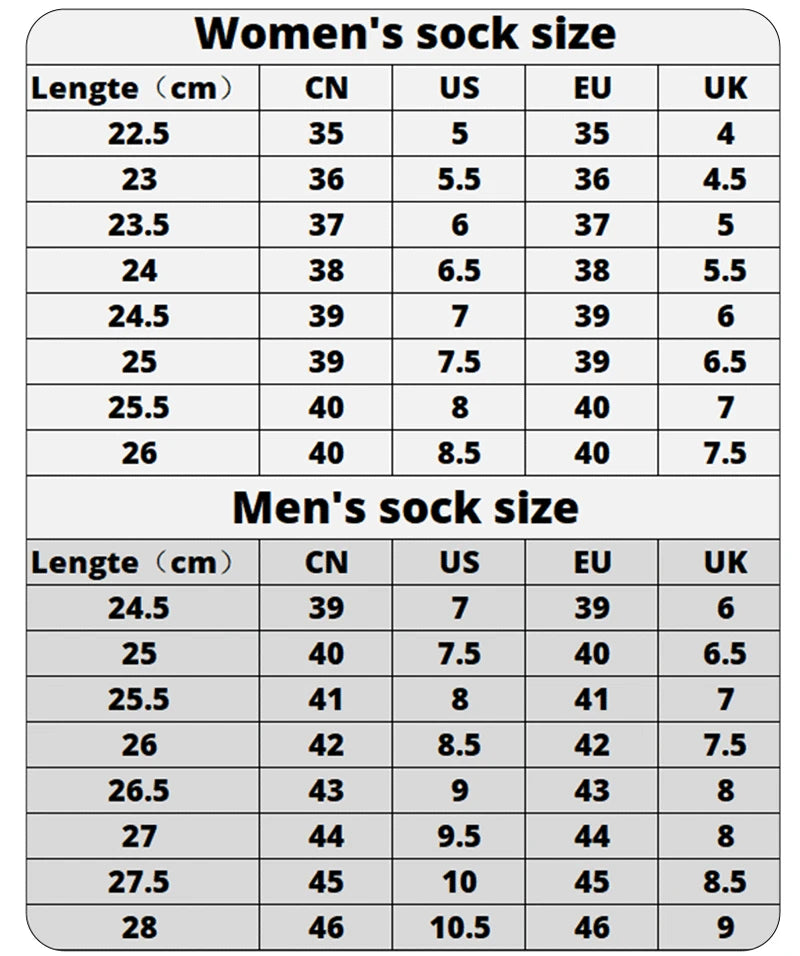 Hip-Hop Style Mid Length Socks - 2 Pairs Fashion Set ATHLEXES