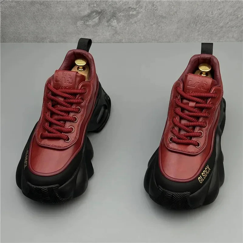 Designer Comfort Thick-Platform Menâ??s Sneakers ATHLEXES