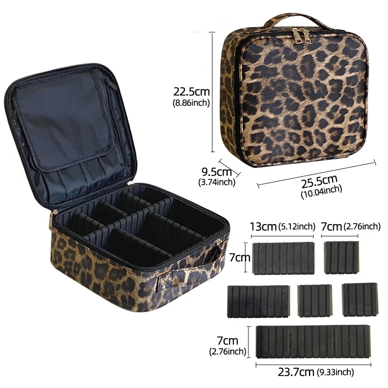 ChicTravel PU Leather Makeup Organizer ATHLEXES