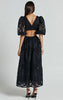 Elegant Lace Embroidered Summer Dress ATHLEXES