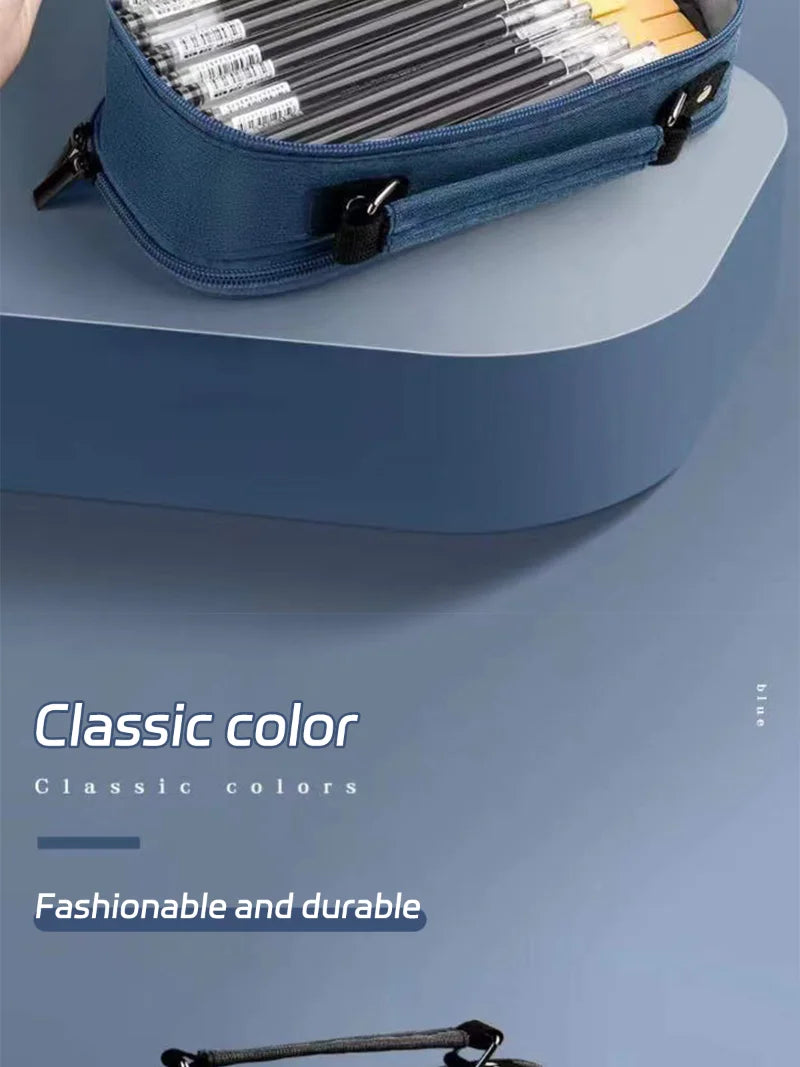 ElitePro Portable Pencil Case with Multi Compartments ATHLEXES