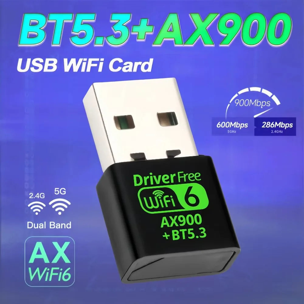UltraSpeed WiFi 6 USB Adapter for PCs and Laptops ATHLEXES
