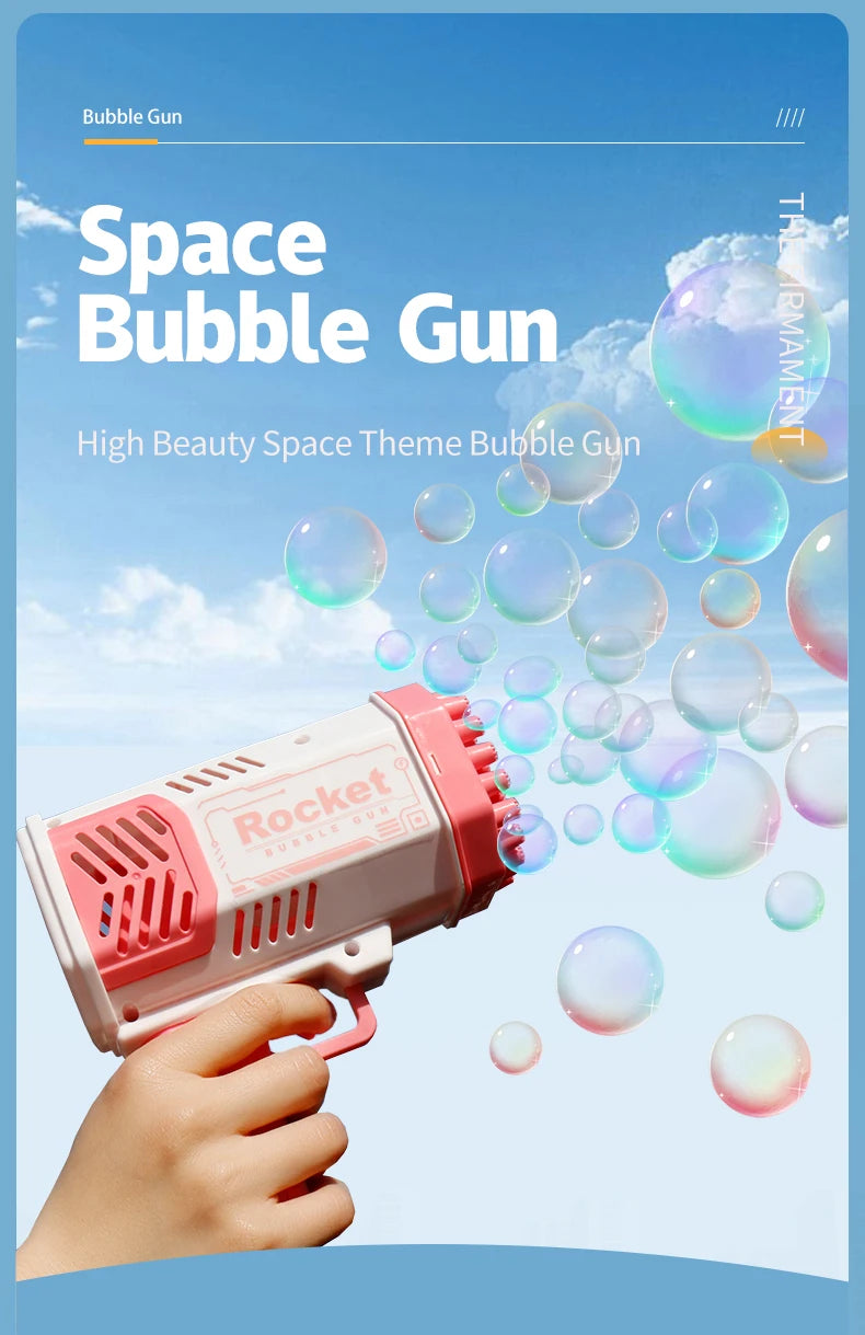 Galaxy Bubbles Electric Gun for Kids Fun ATHLEXES