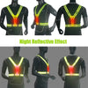Cycling Illuminated Safety Vest for Night Visibility ATHLEXES