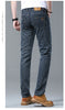 Light Blue Slim Fit Stretch Jeans for Men ATHLEXES