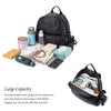 ChicBlack PU Diaper Backpack for Stylish Moms ATHLEXES