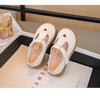 Charming Heart Princess Leather Flats for Kids ATHLEXES