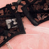 Luxe Floral Embroidery Lingerie Set ATHLEXES