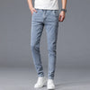 Classic Slim Stretch Black & Dark Gray Men's Jeans Trousers ATHLEXES