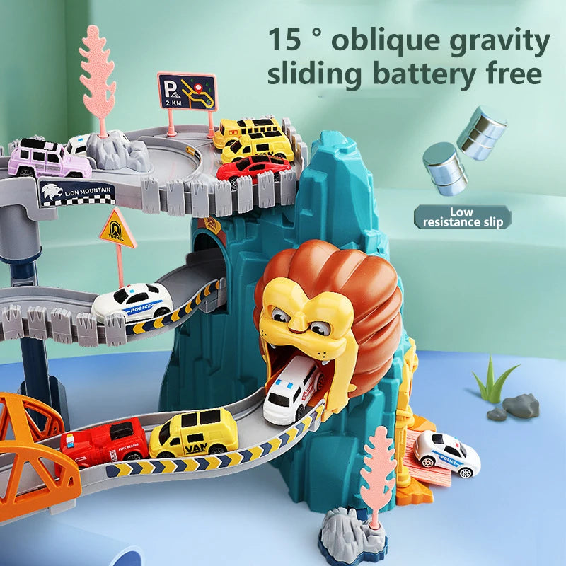 KBDFA Lion Adventure Race Track for Kids ATHLEXES