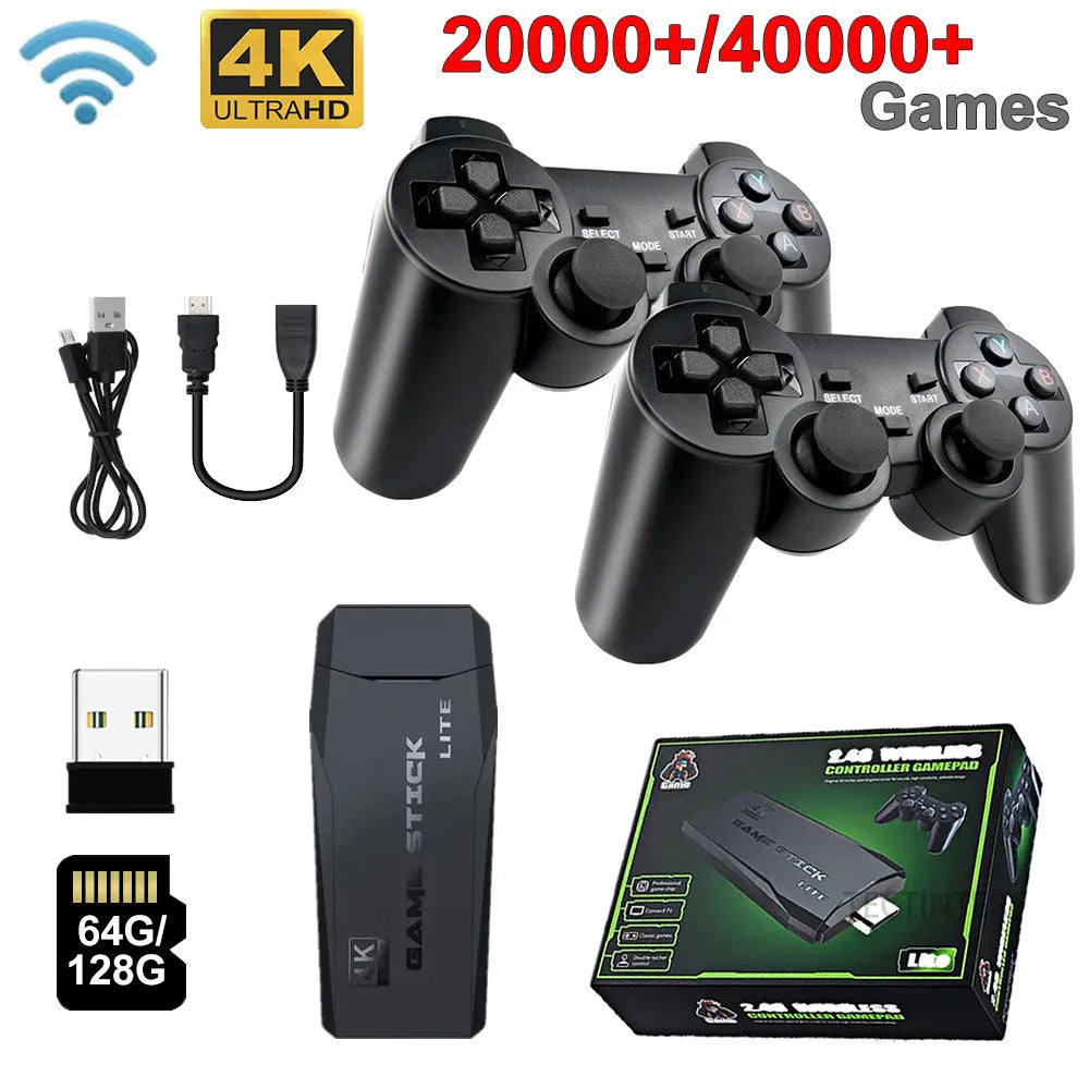 M8 Retro 4K Gaming Console with 20000 Games ATHLEXES